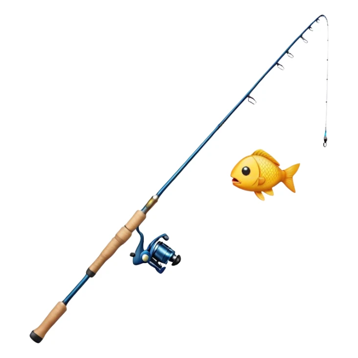 fishing rod no fish sticker