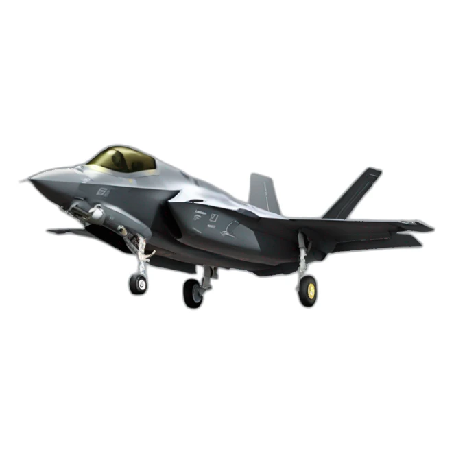 F35 realistic sticker