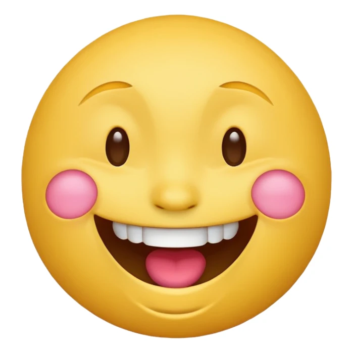 laughing face emoji sticker