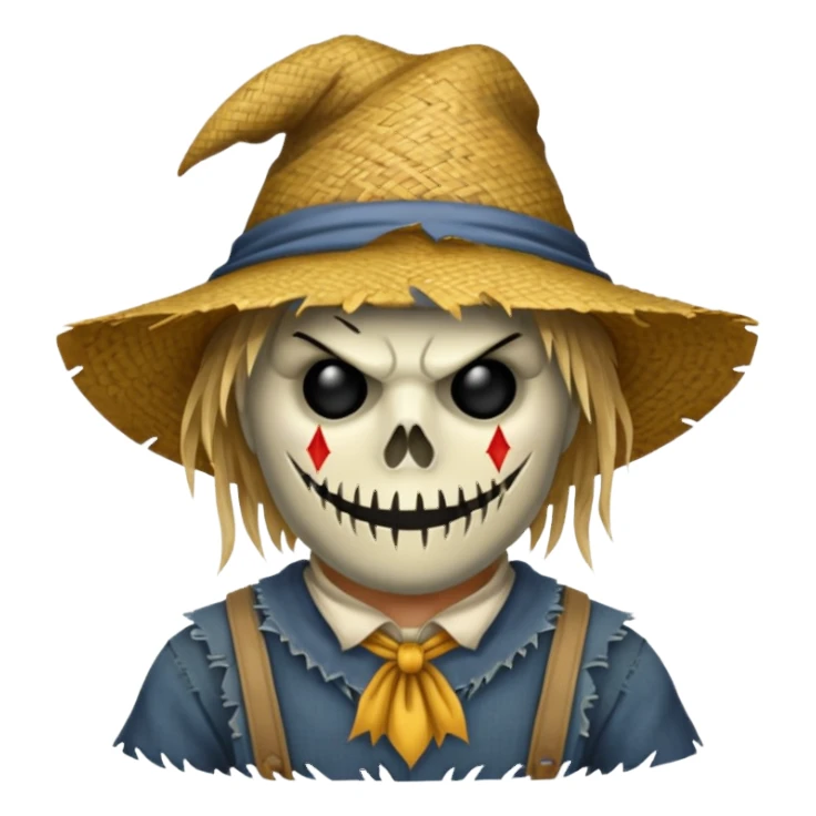 scarecrow villain sticker