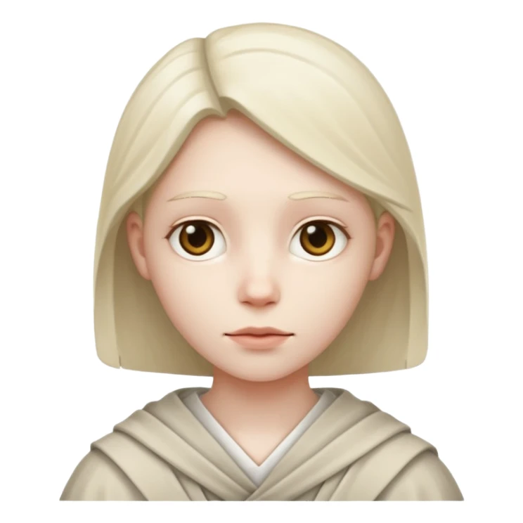 Human ico head sticker