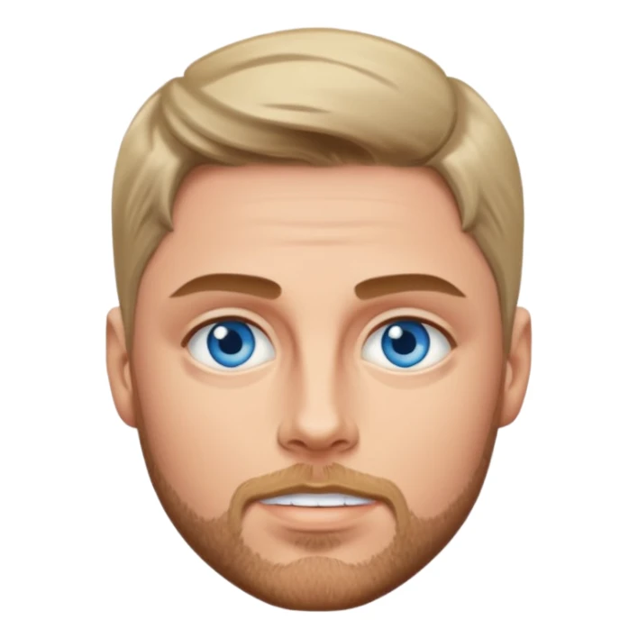 Keith Duffy with blue eyes sticker