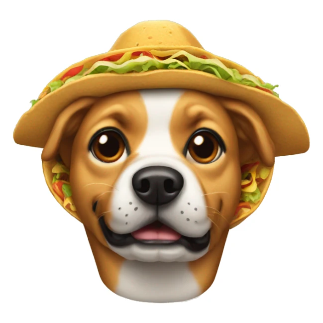 taco dog sticker