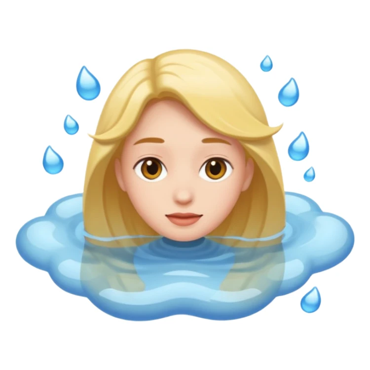 pessoa flutuando  sticker