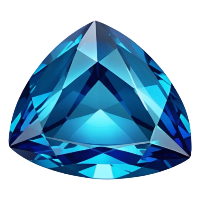 indicolite gem darker color sticker