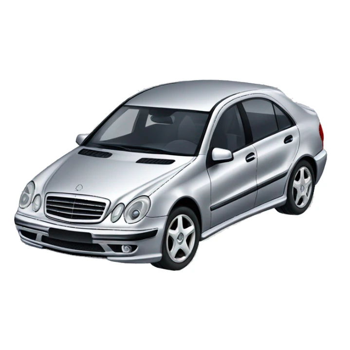 Mercedes A w168 silver sticker