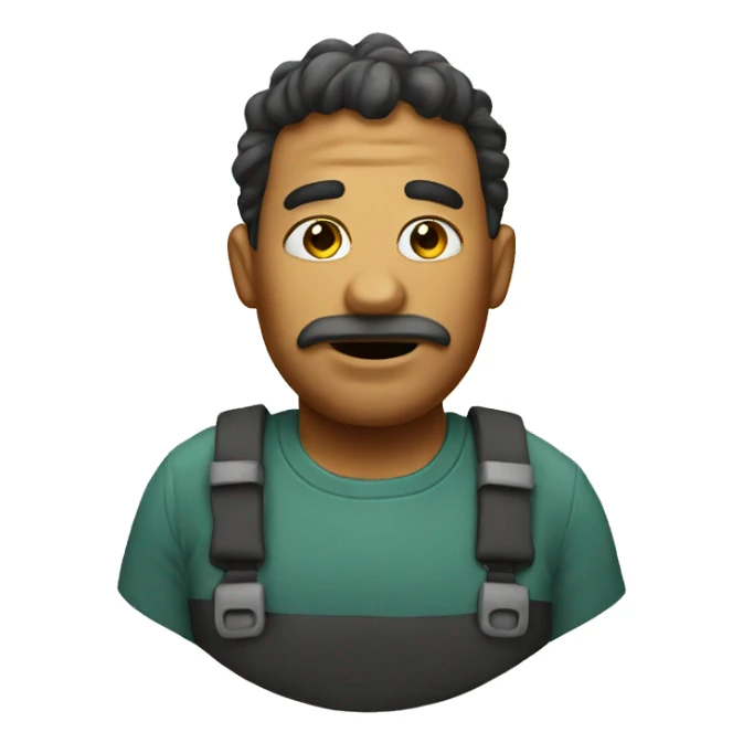 Emoji septic sticker