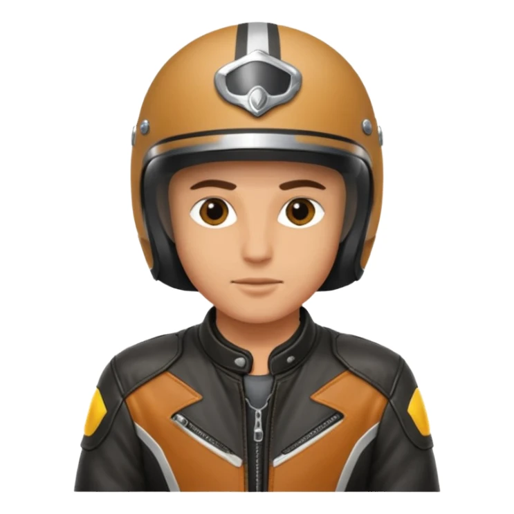 یه موتور سوار  sticker