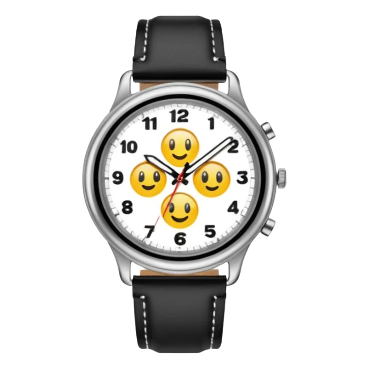 analog wrist watch sticker
