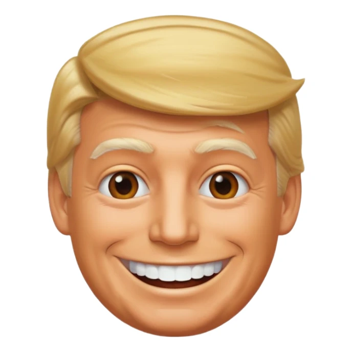 Trump looking sexy sticker