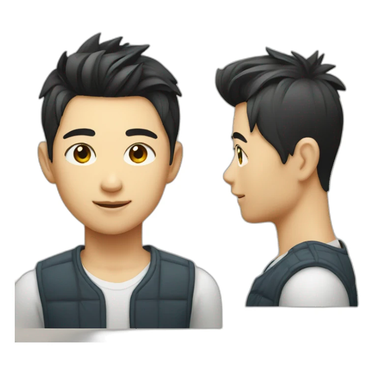 Taiwan handsome boy sticker