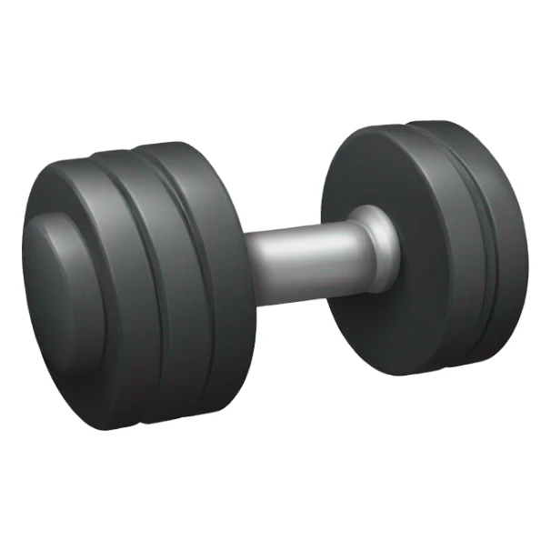 Dumbbell emoji sticker