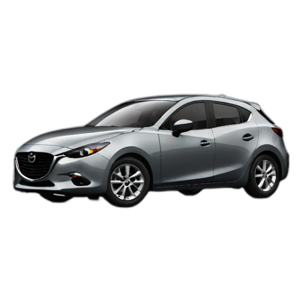 Mazda 3 Hatchback Grey sticker