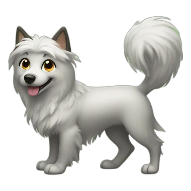 magical dog sticker