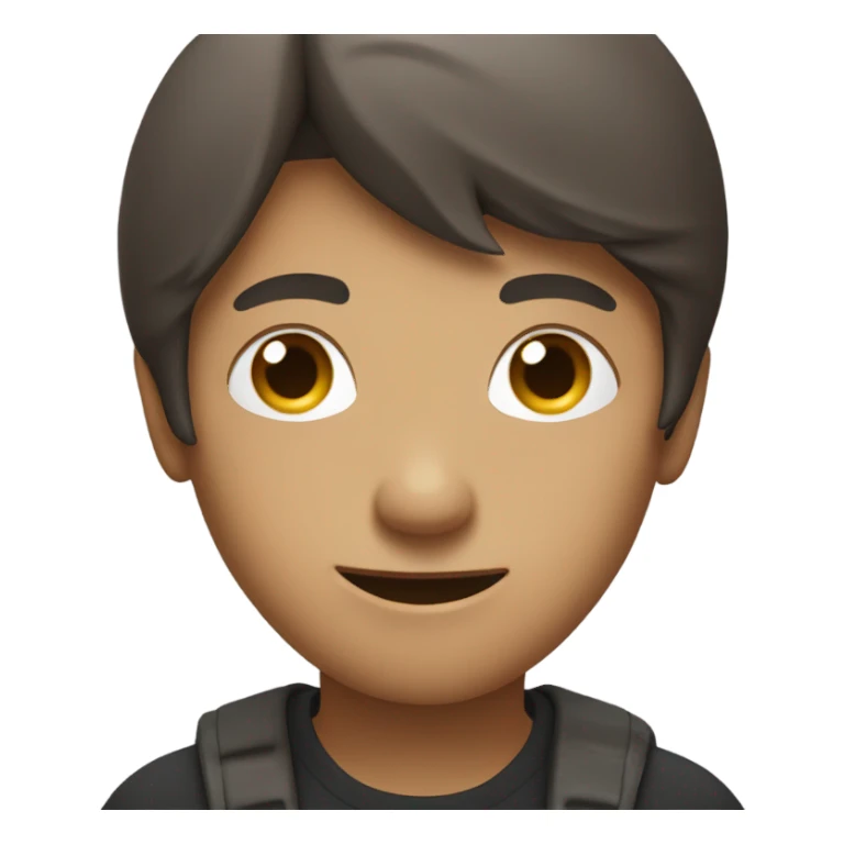 sleepy with peace hand sticker