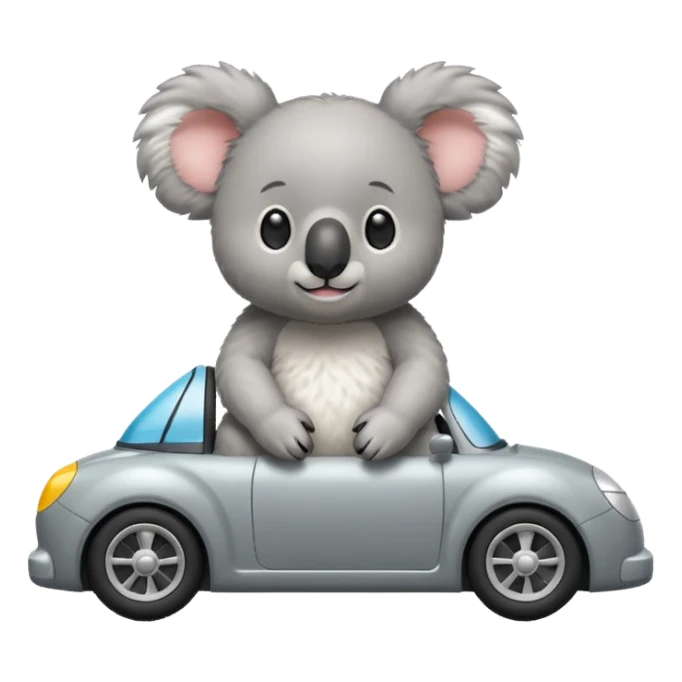 Koala car sticker