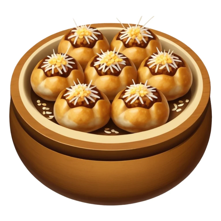one Takoyaki ball sticker