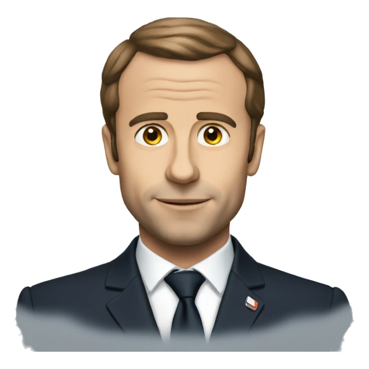 Macron sticker