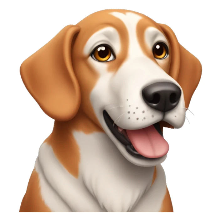 Red healer dog sticker