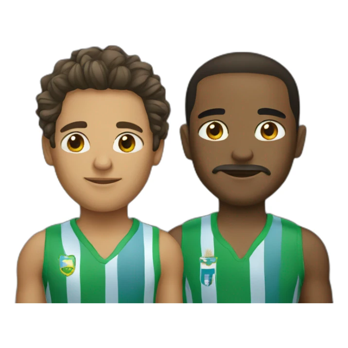 Brasil and Argentina sticker