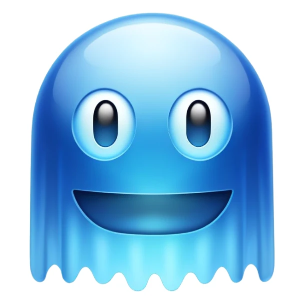 Pac-Man ghost sticker