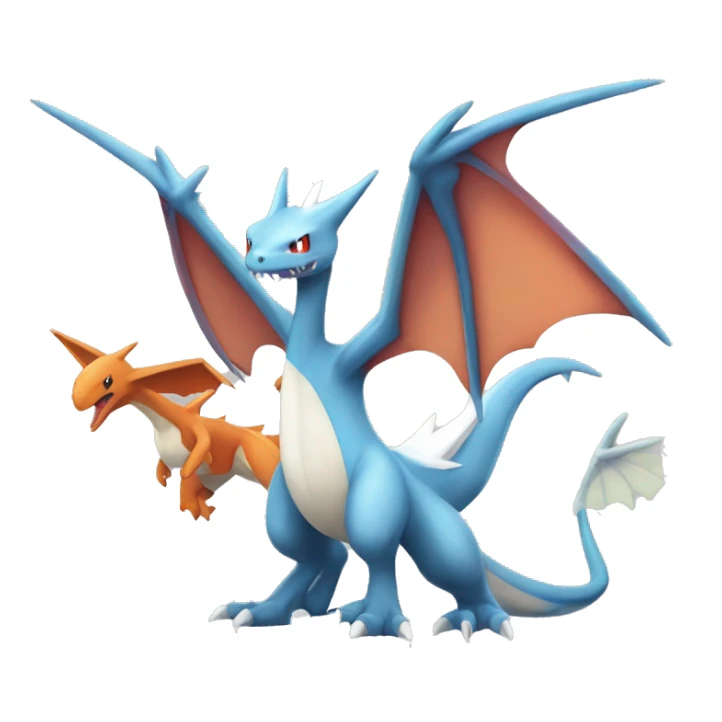  Latios-Silvally-Flygon-Charizard-Fakémon Full Body sticker