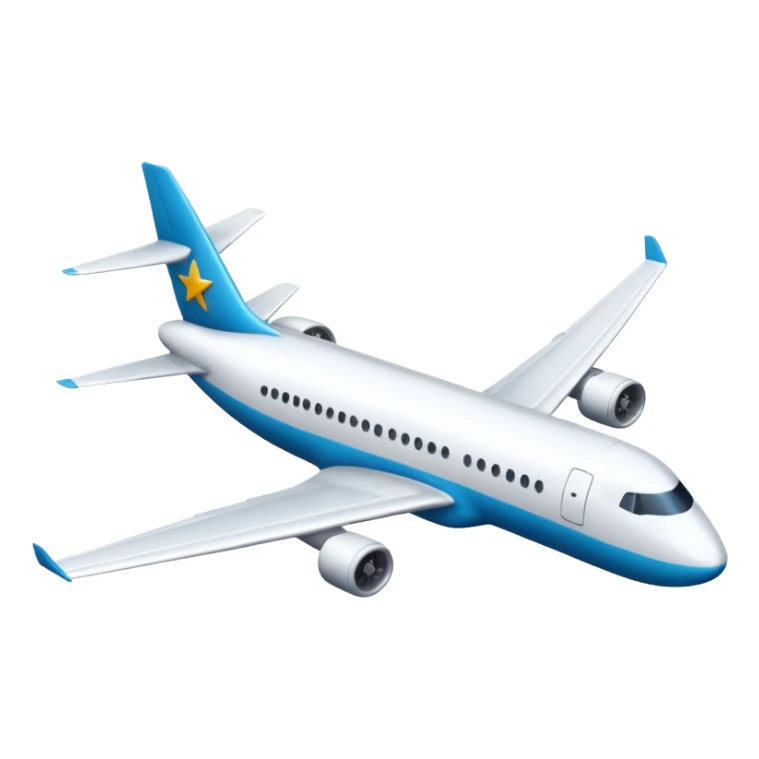 snowing airplane sticker