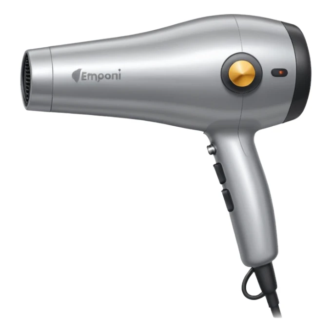 hair dryer sticker