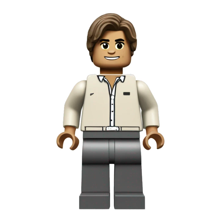 roger federer lego full body sticker