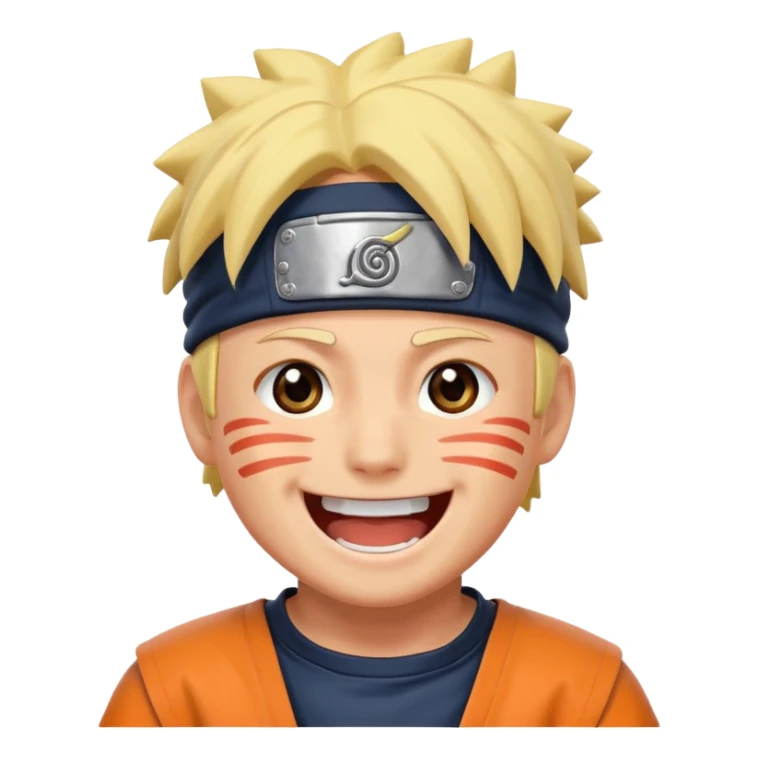 Naruto laugh reactions sticker