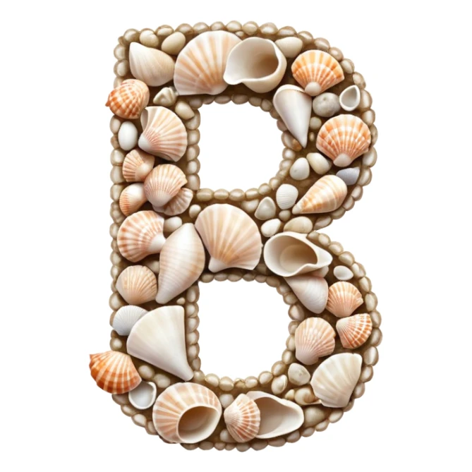 The number 1 made from sea sticker