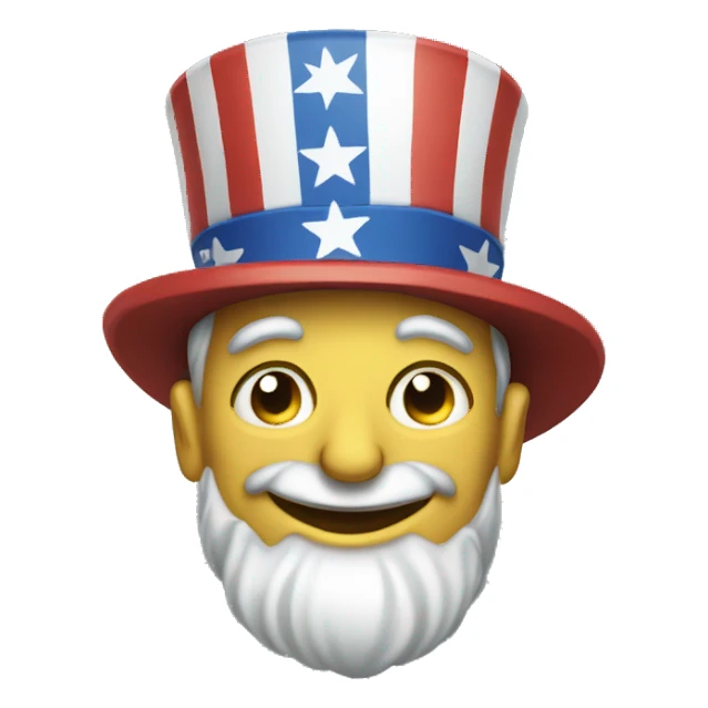 uncle sam wink sticker