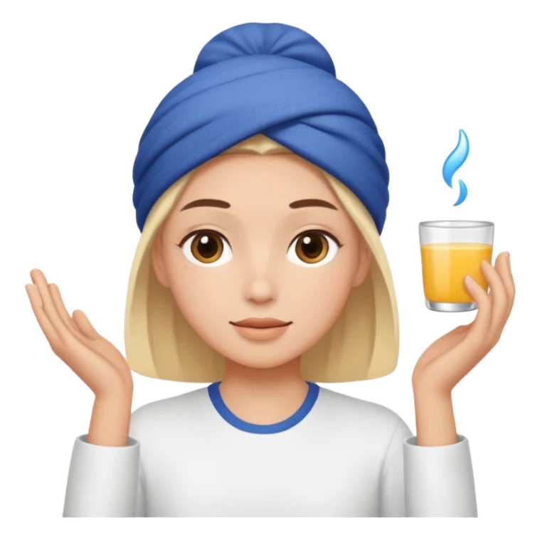 Morning aesthetic routine sticker