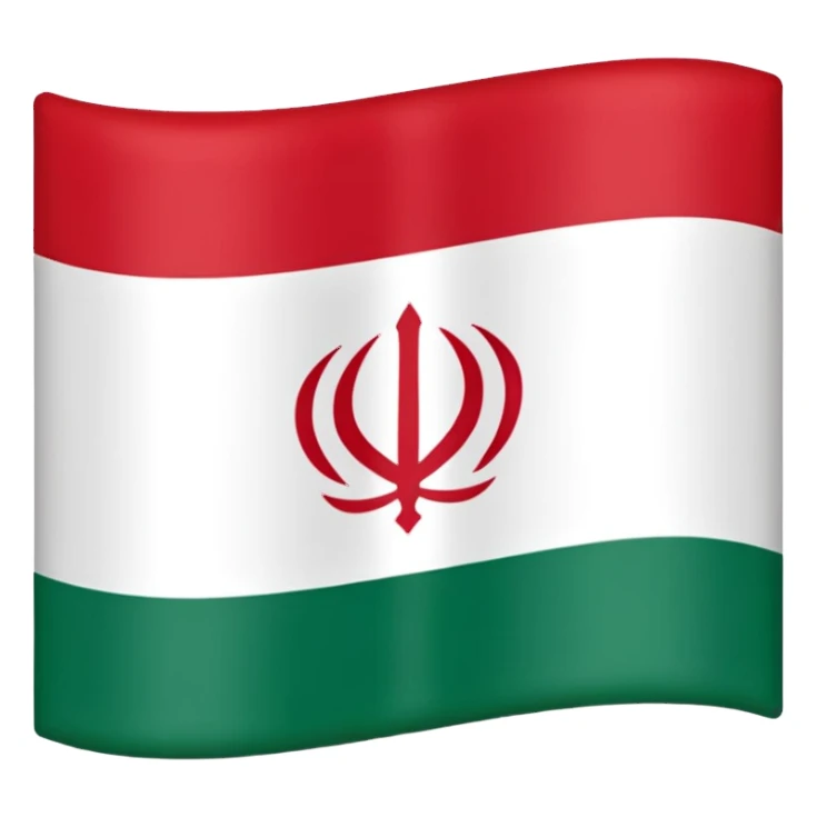 Iran flag sticker