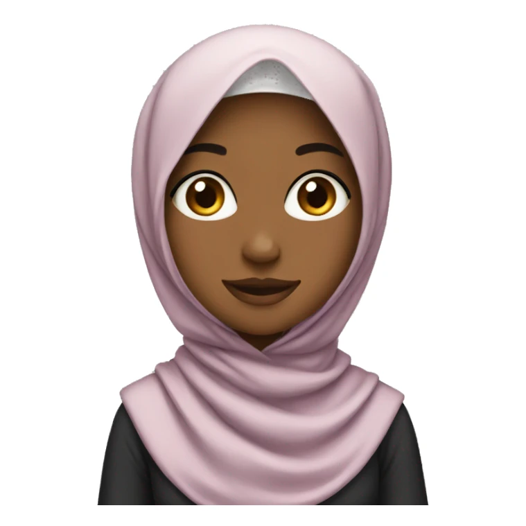 Girl in Hijab sticker