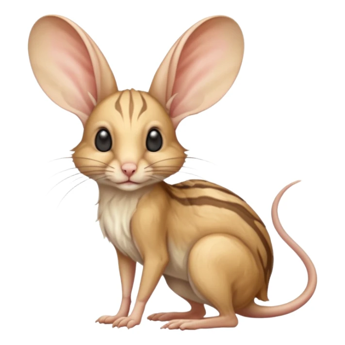 Long-eared jerboa sticker
