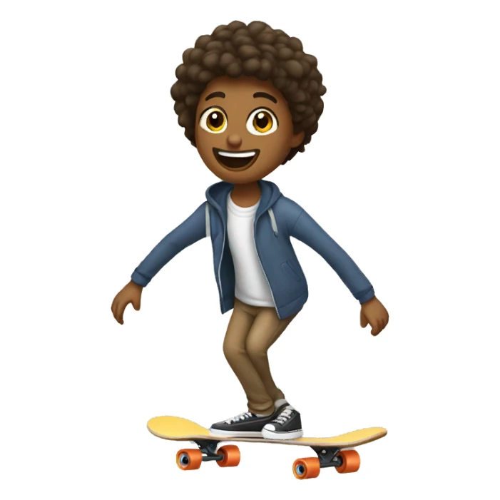 skateboarding lesson sticker