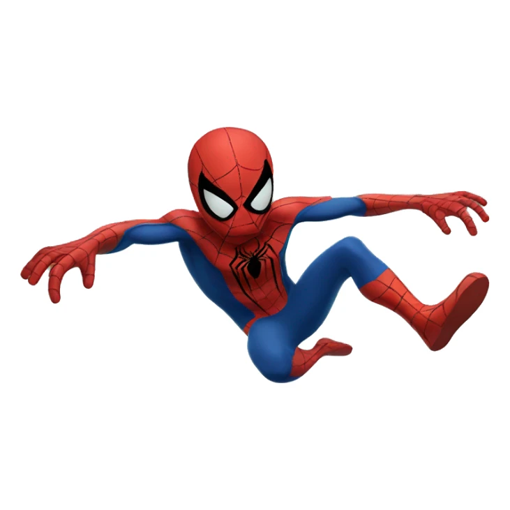 Spiderman swimming sticker