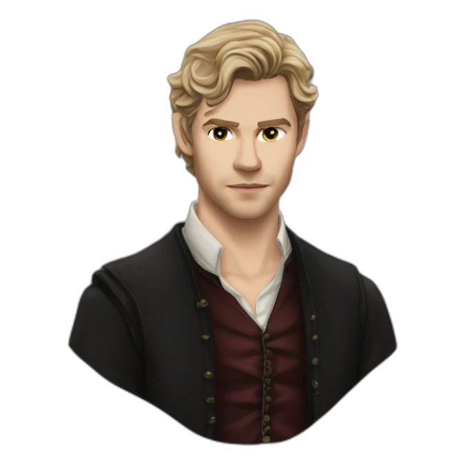 Klaus mikaelson realistic detailed sticker