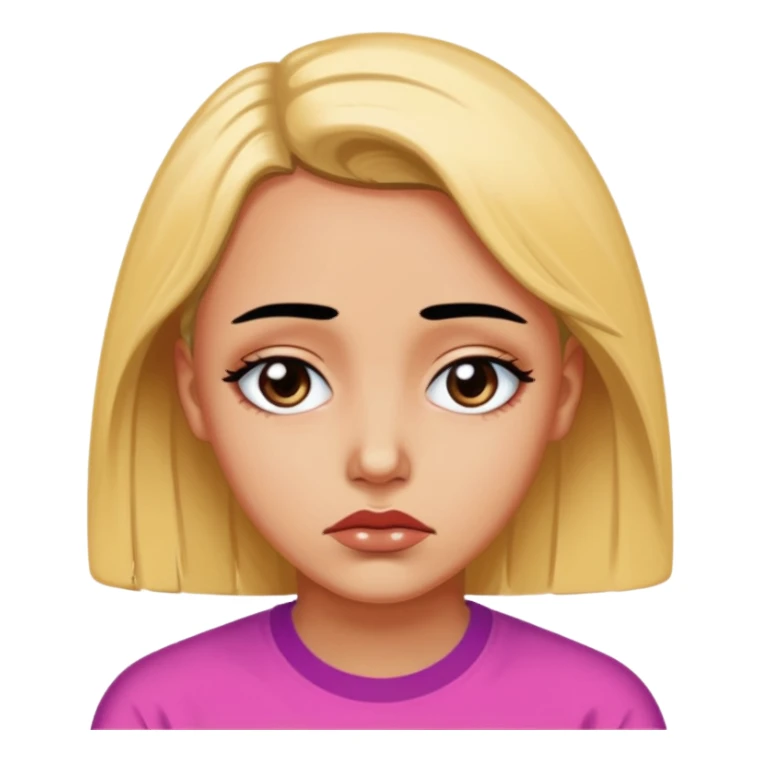 sad eyes , pop , 90s , y2k sticker