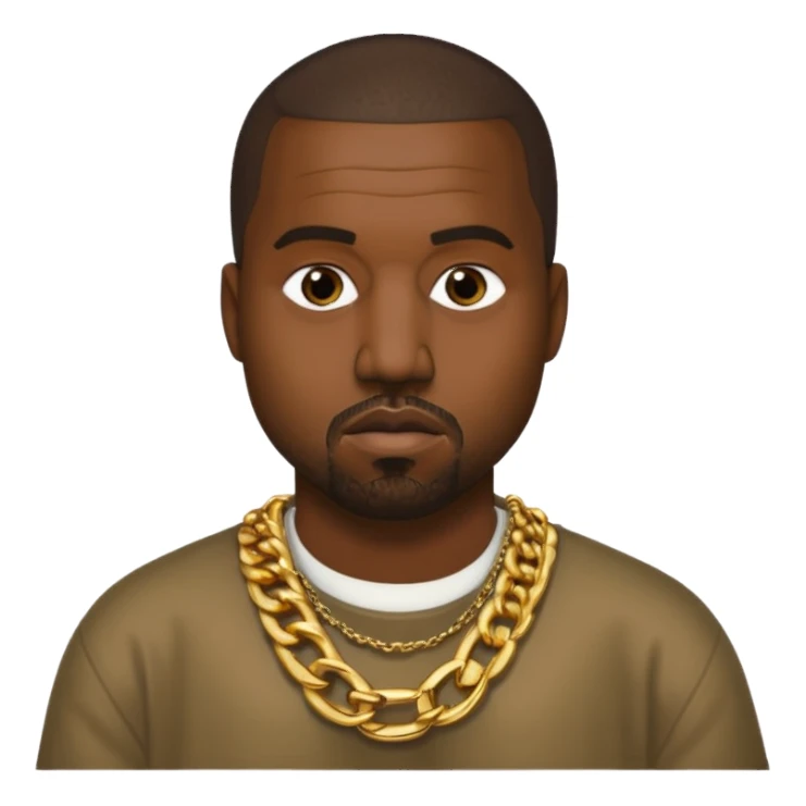 kanye west genmoji sticker
