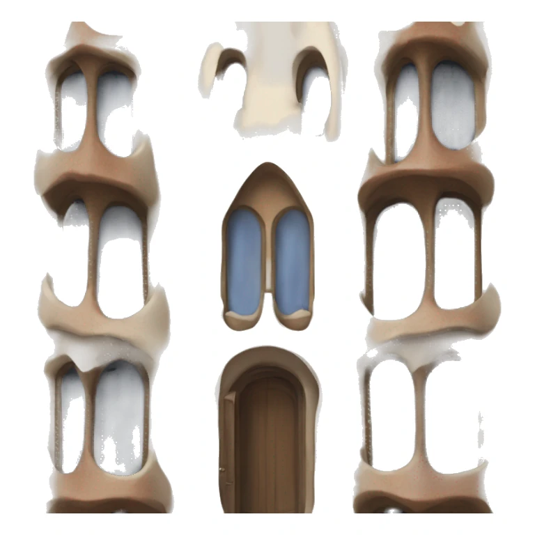 Gaudí house sticker