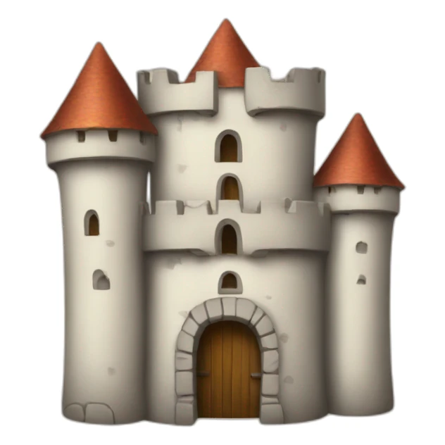 Book castle  sticker