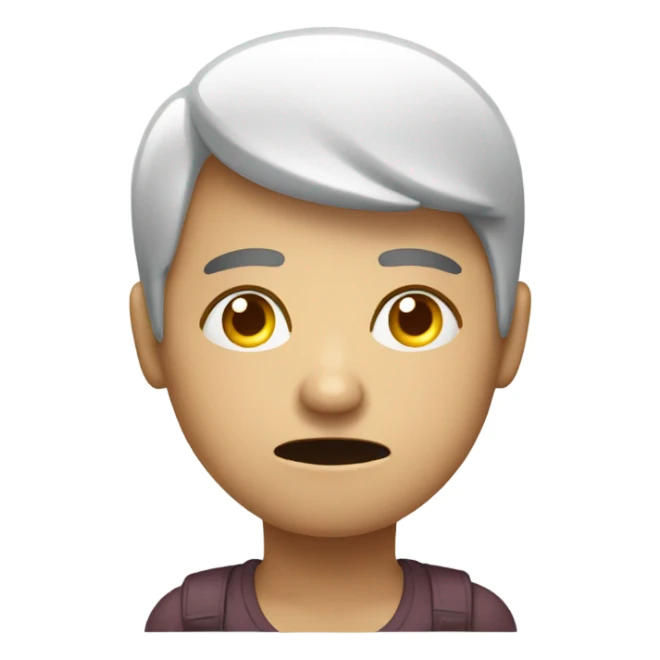 person in emergency sticker