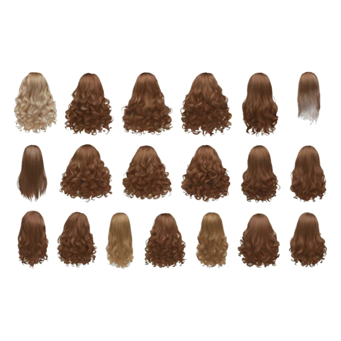 hair extensions sticker