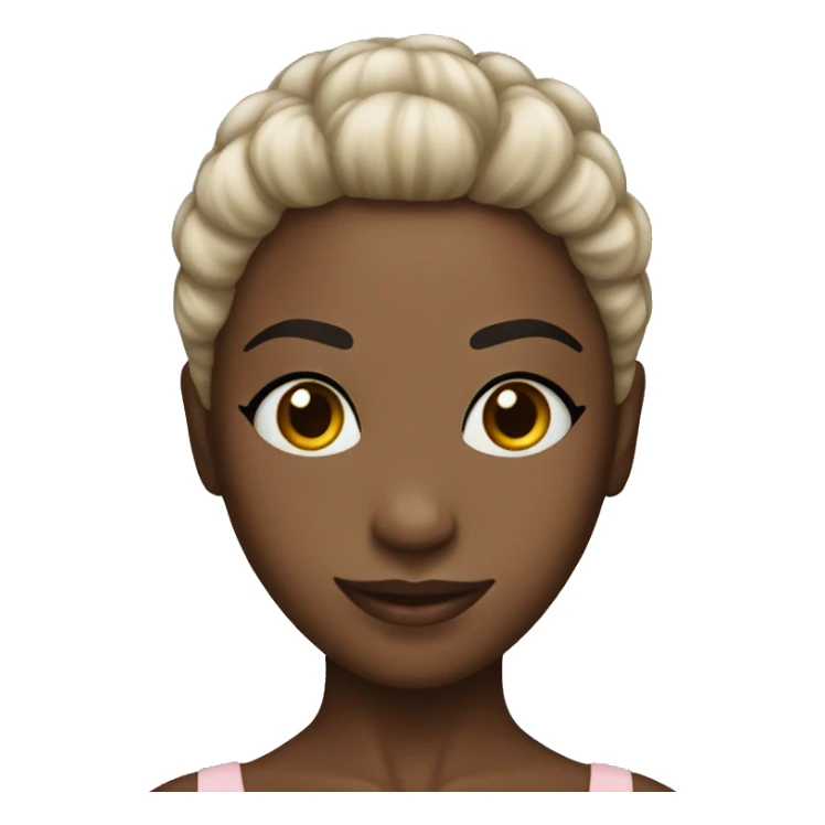 black ballerina  sticker