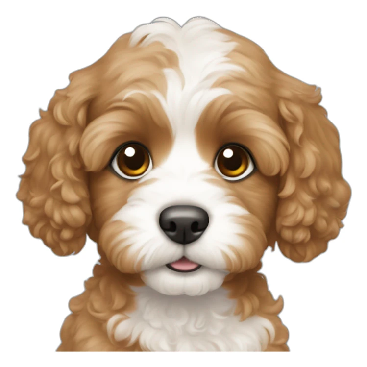cavapoo puppy sticker