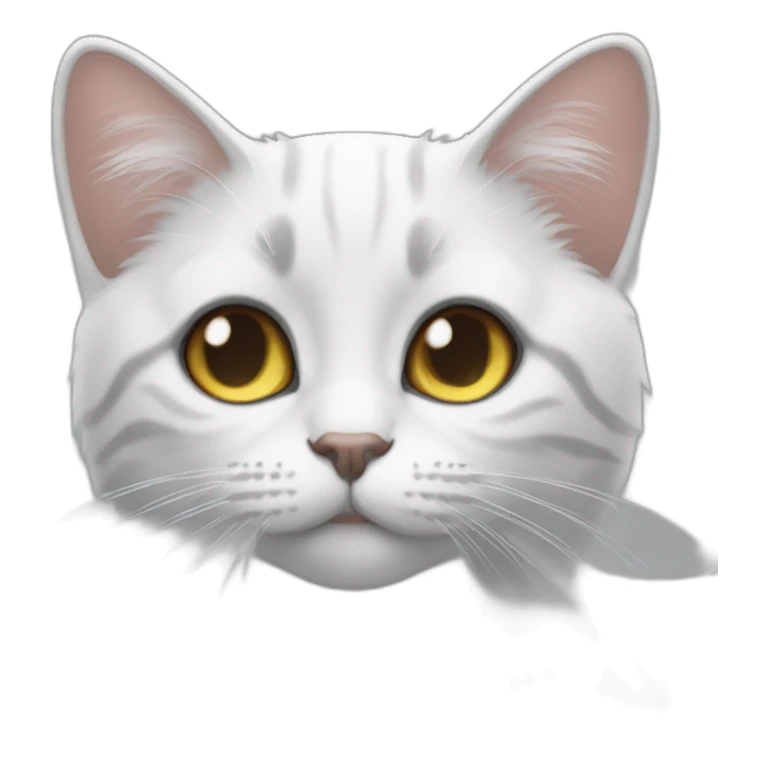 Chatte humaine sticker