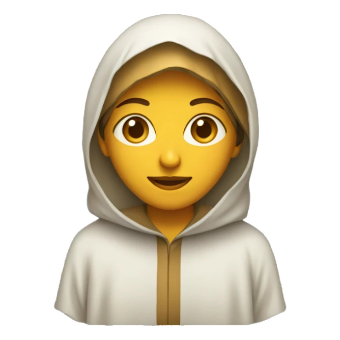 wearing a djellaba sticker