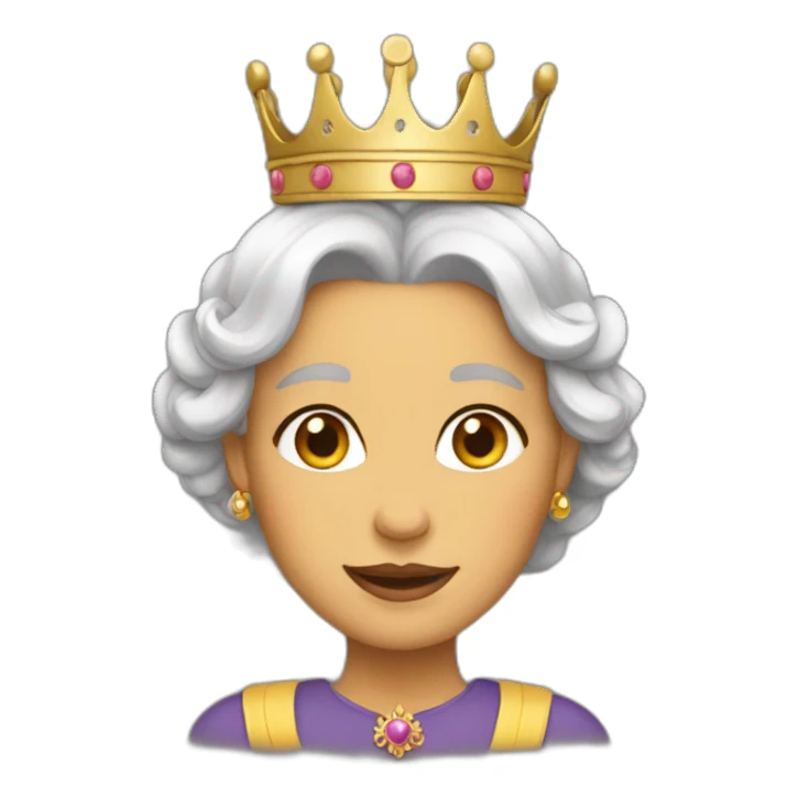 queen of englang sticker